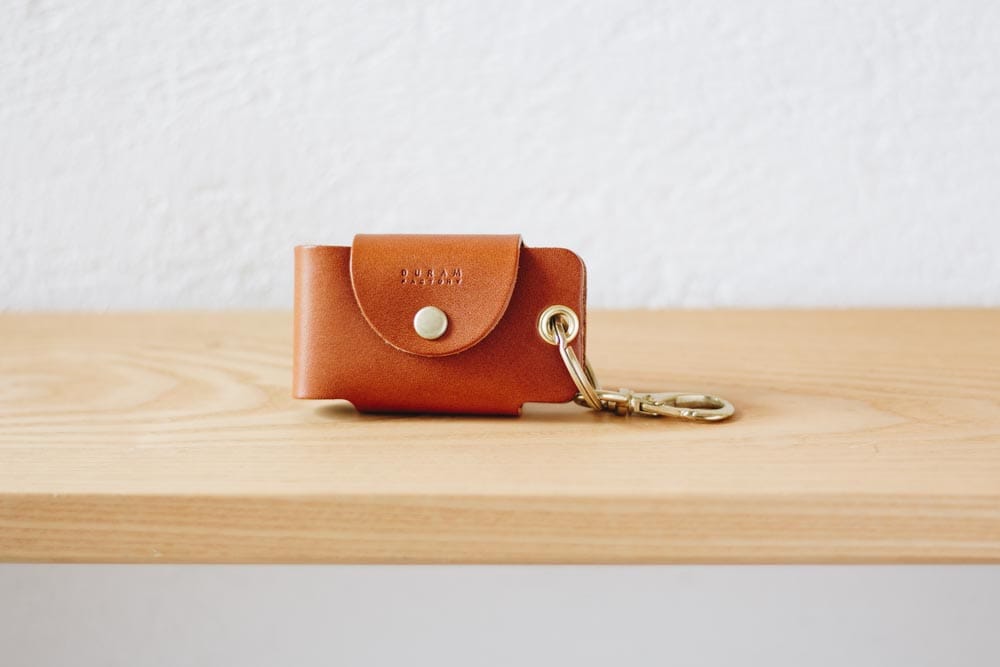 ナチュラルな革のスマートキーケース - 革財布・革小物のDURAM FACTORY